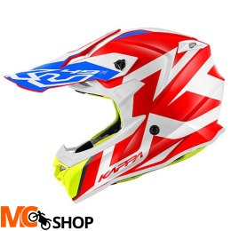 KAPPA KASK OFF-ROAD KV49 EVO GREAT CROSS CZER/BIA