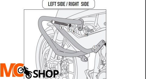 GIVI GMOLE OSŁONA SILNIKA KTM 390 ADVENTURE (20)