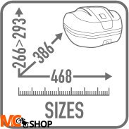 GIVI KUFER CENTRALNY WL901 MONOKEY (29>34l) TERMOF