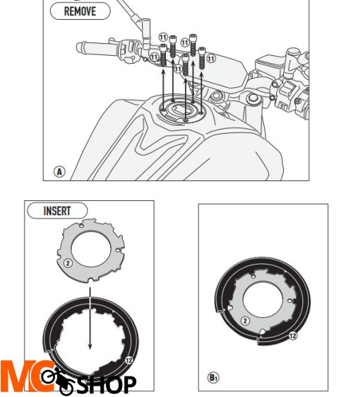 GIVI MOCOWANIE TANKLOCK - YAMAHA MT-07 (21)
