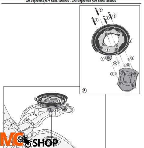 GIVI MOCOWANIE TANKLOCK YAMAHA Ténéré 700 (21)