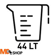 KAPPA KUFER CENTRALNY 44L MONOKEY KMS K'MISSION AL