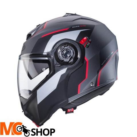 CABERG KASK SZ FLIP-UP DUKE EVO MOVE SZARY M/CZ/CZ
