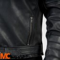 OZONE KURTKA SKÓRZANA RAMONES MODERN MATT BLACK