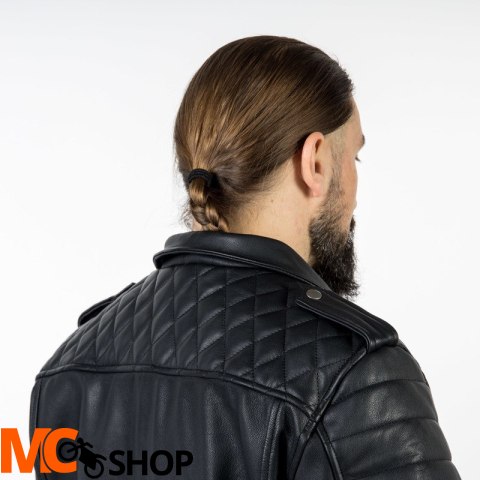 OZONE KURTKA SKÓRZANA RAMONES MODERN MATT BLACK