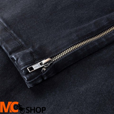 REBELHORN SPODNIE JEANS HAWK III R FIT WASHED BLAC