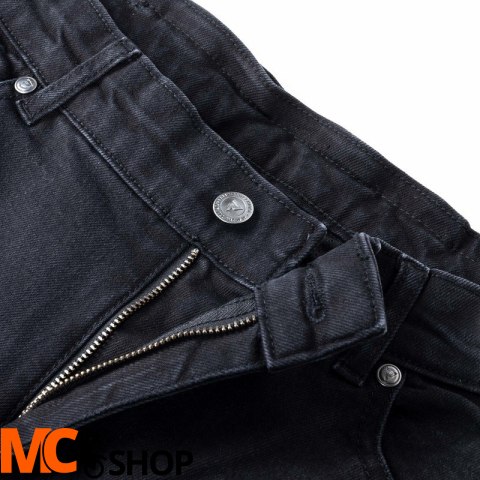 REBELHORN SPODNIE JEANS HAWK III R FIT WASHED BLAC