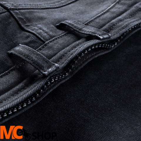 REBELHORN SPODNIE JEANS HAWK III R FIT WASHED BLAC