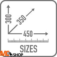 GIVI KUFER / TORBA CENTRALNA Z PŁYTĄ MONOKEY (40LT