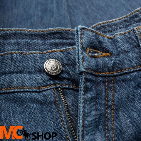 REBELHORN SPODNIE JEANS NOMAD TAPERED FIT WAS BLUE