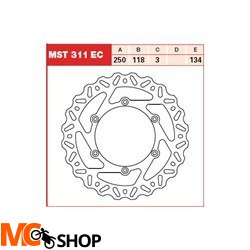 TRW LUCAS MST311EC TARCZA HAMULCOWA PRZÓD SUZUKI R