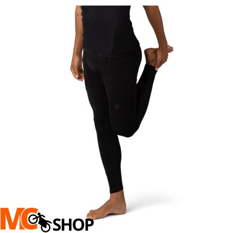 FOX SPODNIE TERMOAKTYWNE TECBASE COMPRESSION BLACK