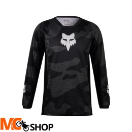 FOX BLUZA OFF-ROAD JUNIOR 180 BNKR BLACK CAMO