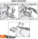 KAPPA STELAŻ KUFRA CENTRALNEGO YAMAHA T-MAX 560 22