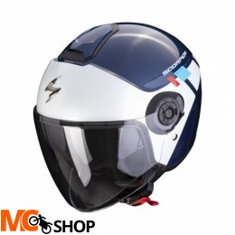 SCORPION KASK OTWARTY EXO-CITY II MALL BLUE-WH-RED