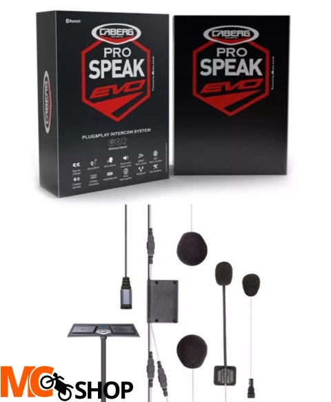CABERG INTERKOM DO KASKÓW CABERG JUST SPEAK EVO