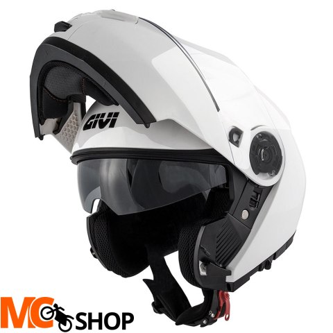 GIVI KASK SZCZĘKOWY X.20 EXPEDITION SOLID BIAŁY