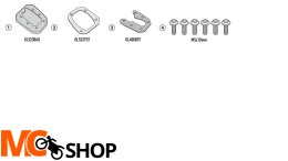 GIVI POSZERZENIE DODATKOWE STOPKI YAMAHA TRACER 9