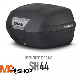 SHAD KUFER MOTOCYKLOWY SH44 CZARNY