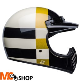 BELL KASK OFF-ROAD MOTO-3 ATWLYD ORBIT WHITE/BLACK
