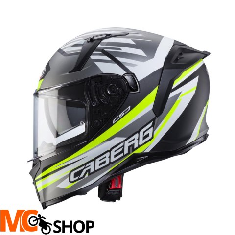 CABERG KASK INTEGRALNY AVALON X KIRA CZ/ŻÓ FLUO/CZ