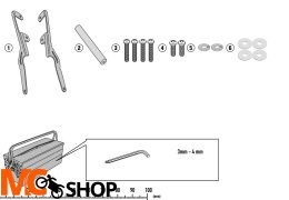KAPPA POPRZECZKA MONTAŻ TOREB I MOCOWAŃ GPS/SMART