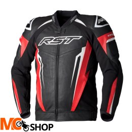 RST KURTKA SKÓRZANA TRACTECH EVO 5 RED/BLACK/WHITE