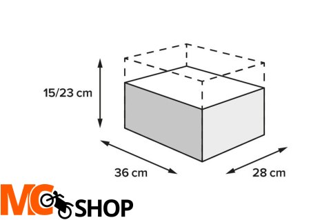 SW-MOTECH TORBA TYLNA PRO ROADPACK BLACK/ANTHRACI