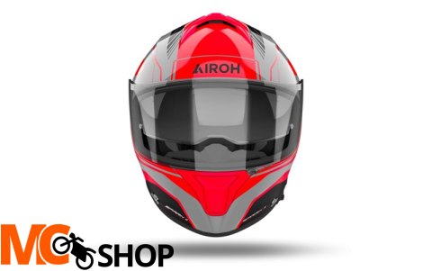 AIROH KASK INTEGRALNY SPARK 2 CHRONO ORANGE GLOSS