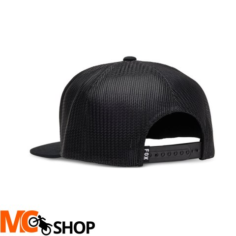 FOX CZAPKA Z DASZKIEM ABSOLUTE MESH SNAPBACK BLACK