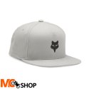 FOX CZAPKA Z DASZKIEM HEAD SNAPBACK STEEL GREY