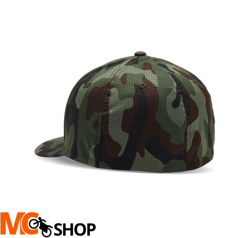 FOX CZAPKA Z DASZKIEM HEAD TECH FLEXFIT GREEN CAMO