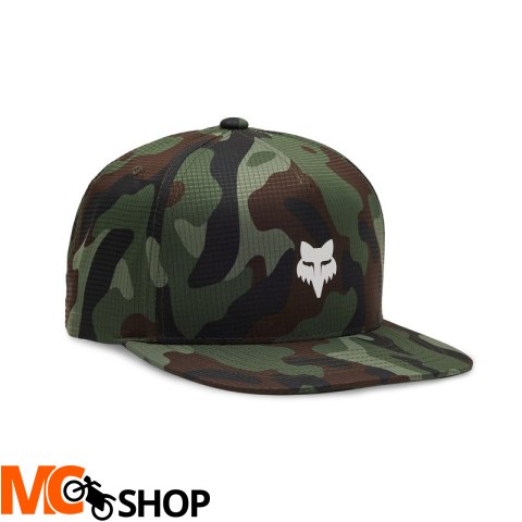 FOX CZAPKA Z DASZKIEM HEAD TECH SNAPBACK GREEN CAM