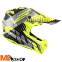 GIVI KASK CROSS 60.1 FRESH ECE SZARY/CZAR/ŻÓŁT MAT