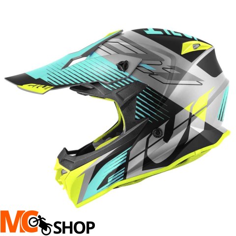 GIVI KASK CROSS 60.1 FRESH NIEBIESKI/CZARNY/TYTANO