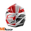 GIVI KASK CROSS 60.1 INVERT BIAŁY/CZERWONY/CZARNY