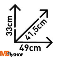 KAPPA KUFER CENTRALNY 35L MONOLOCK K35N2 CZER. ODB