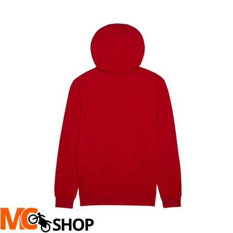 FOX BLUZA Z KAPTUREM FOX HEAD FLEECE PO FLAME RED