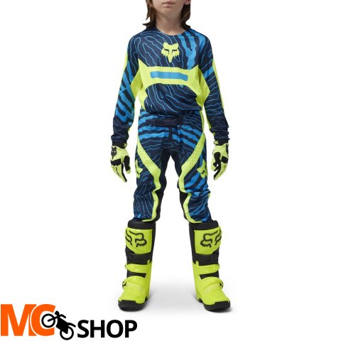 FOX SPODNIE JUNIOR FLEXAIR IMPRESSION FLUO YELLOW