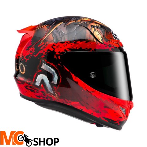 HJC KASK INTEGRALNY RPHA12 DIABLO BLIZZARD RED