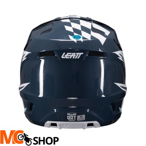 LEATT KASK Z GOGLAMI KIT MOTO 3.5 V25 BLUE