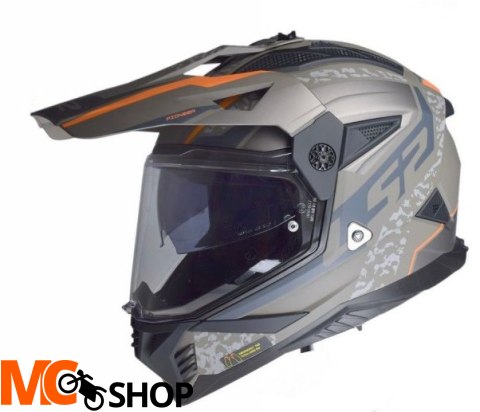 LS2 KASK ADVENTURE MX702 PIONEER II DEVOR MATT SAN