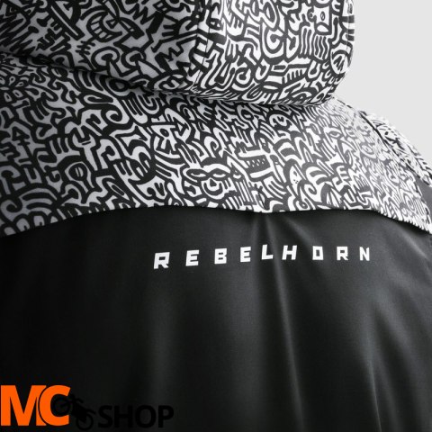 REBELHORN KURTKA TEKSTYLNA SLASH NORIAKI BL/WH SOF