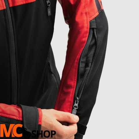 REBELHORN KURTKA TEKSTYLNA SLASH SPIDER BLACK/RED