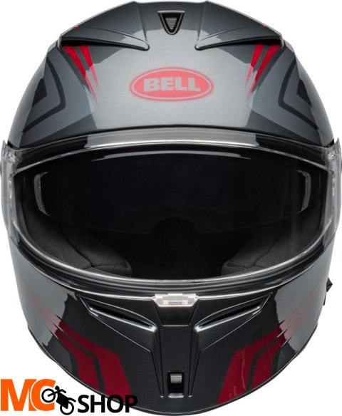 BELL KASK INTEGRA LITHIUM ECE6 JETSTREAM GR/CA RED
