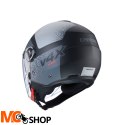 CABERG KASK JET RIVIERA V4X ALPHA CZARNY MAT/SZARY