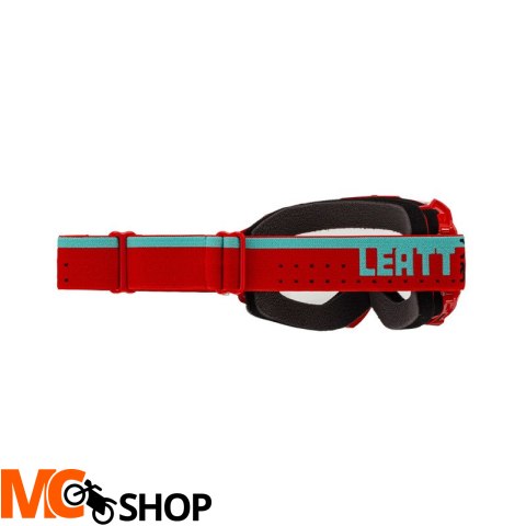 LEATT GOGLE VELOCITY 4.5 83 VLT TEAL CLEAR