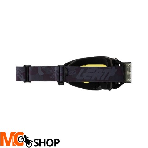 LEATT GOGLE VELOCITY 5.5 ROLL-OFF 70 VLT STEAL YEL