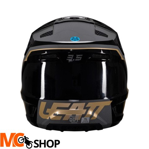 LEATT KASK Z GOGLAMI JUNIOR KIT MOTO 3.5 V25 BLACK