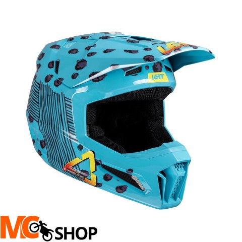 LEATT KASK Z GOGLAMI JUNIOR KIT MOTO 3.5 V25 CHEET
